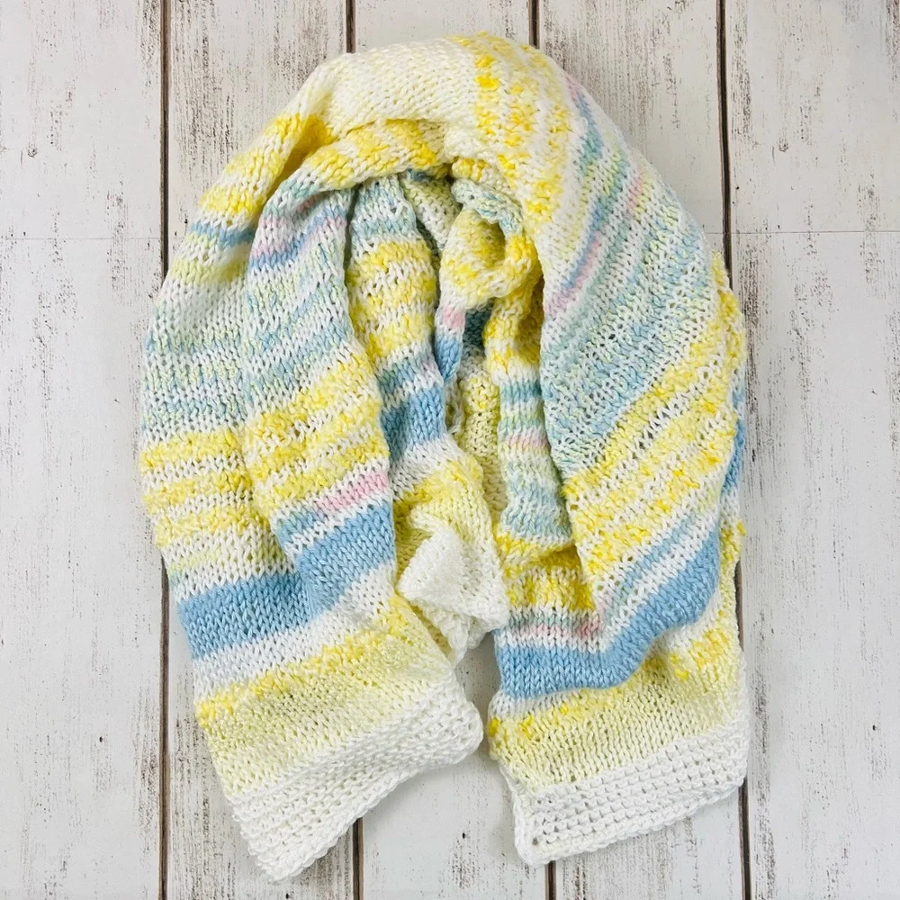 Handmade Baby Unisex Blanket Throw Afghan